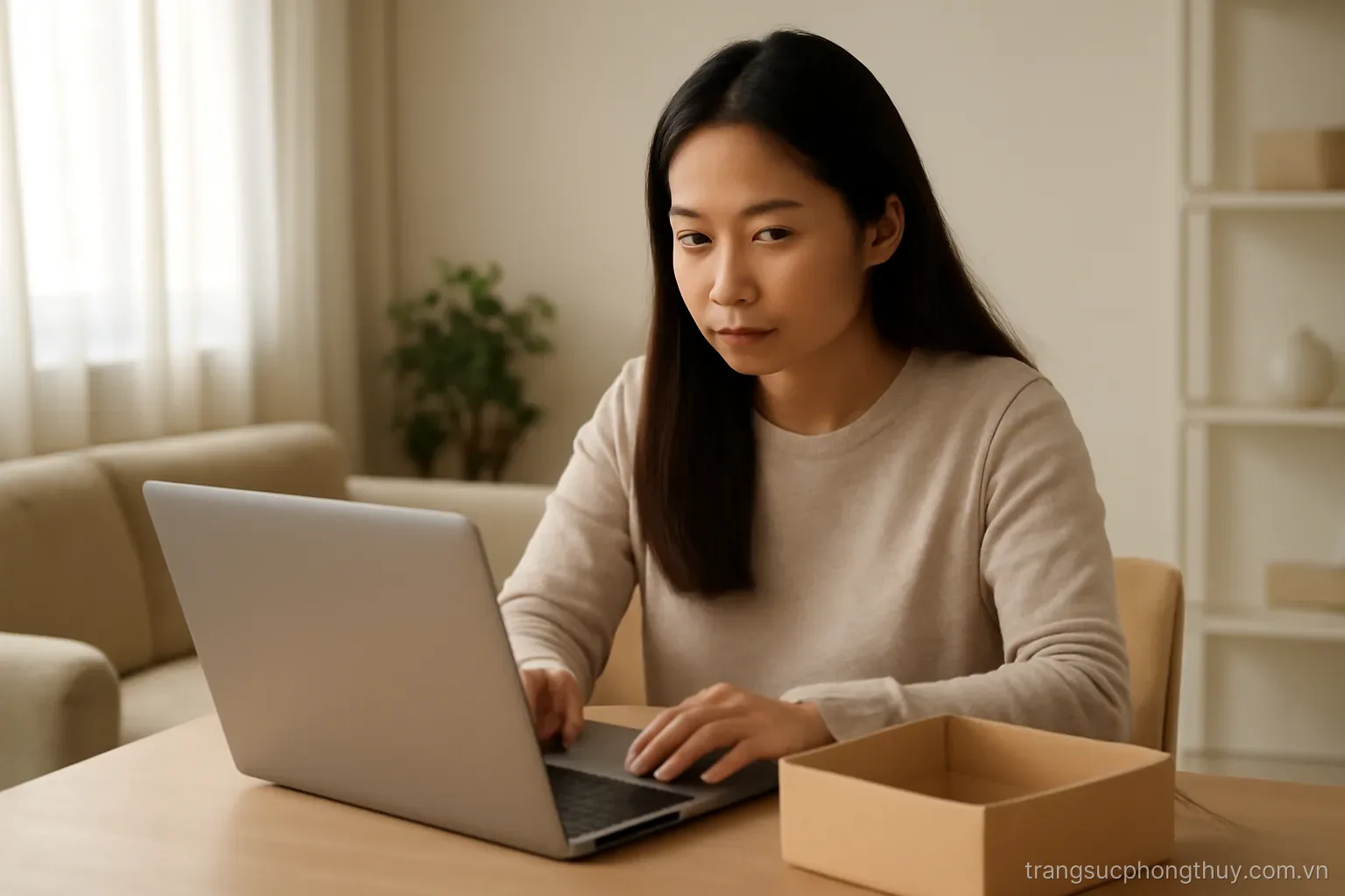 Mua trang sức qua mạng